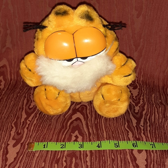Dankin Garfield Plush Stuffed Animal Fat Cat With/Without Beard - Picture 8 of 10